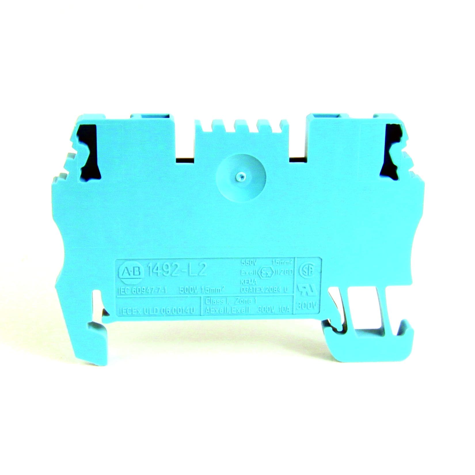Allen-Bradley - Feed Through Sprg Clmp T/L Blk 1.5mm blu