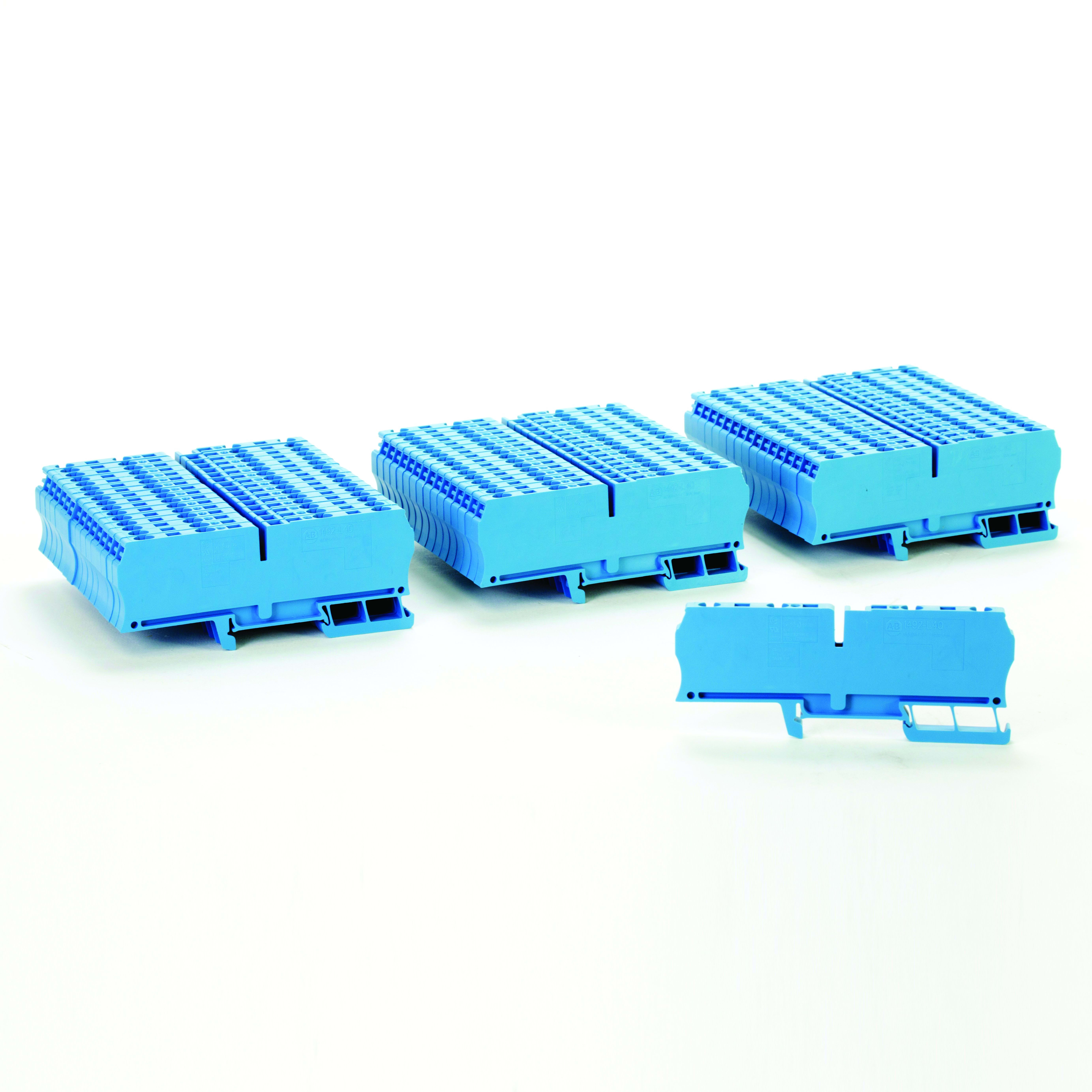 Allen-Bradley - Feed Through Sprg Clmp T/L 4mm Blu Pk 50