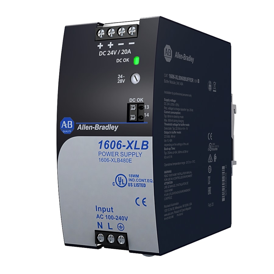 Allen-Bradley - Basic Psu,24-28V DC,480W,100-240VAC