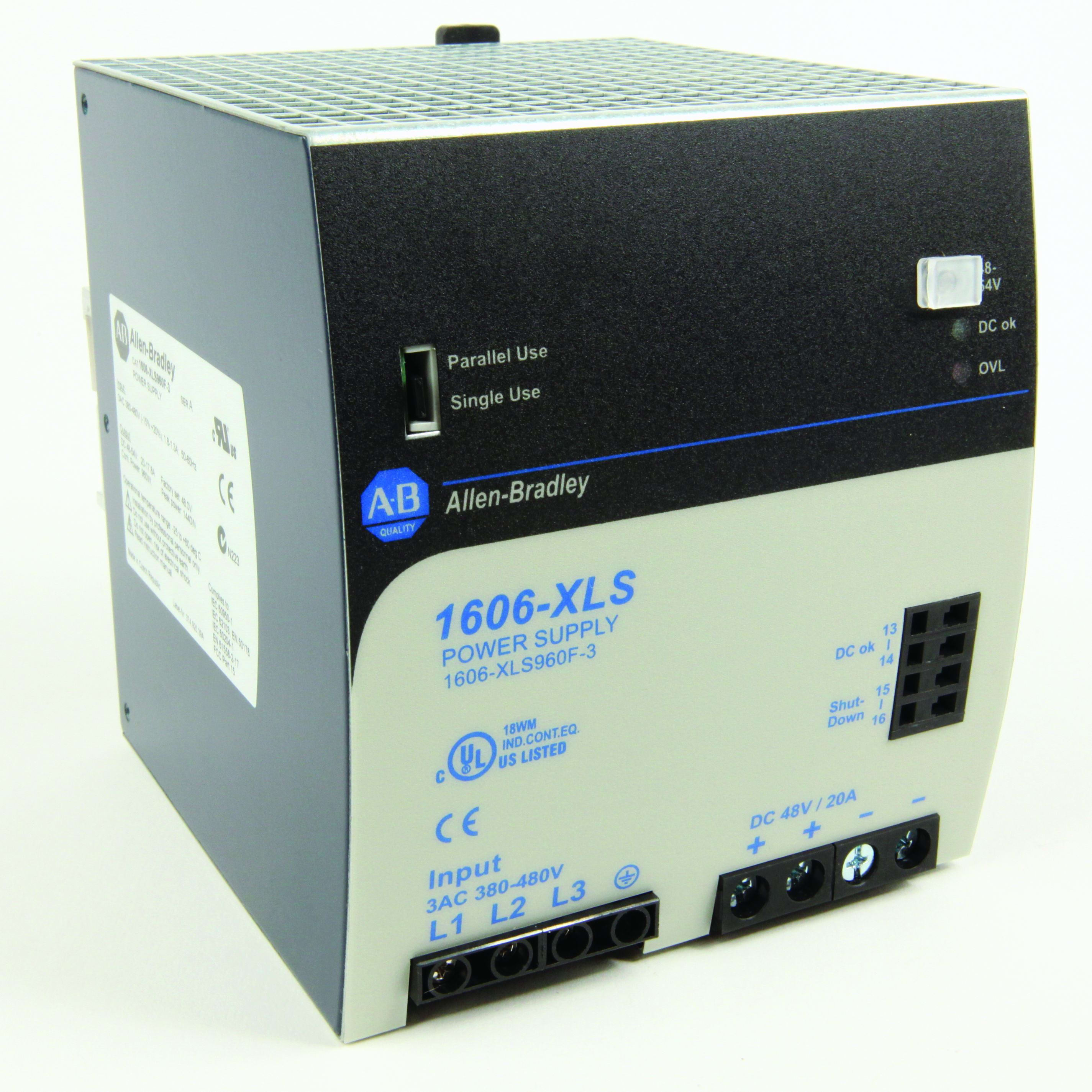 Allen-Bradley - 48-55v DC, 960w 20A, 3phase input