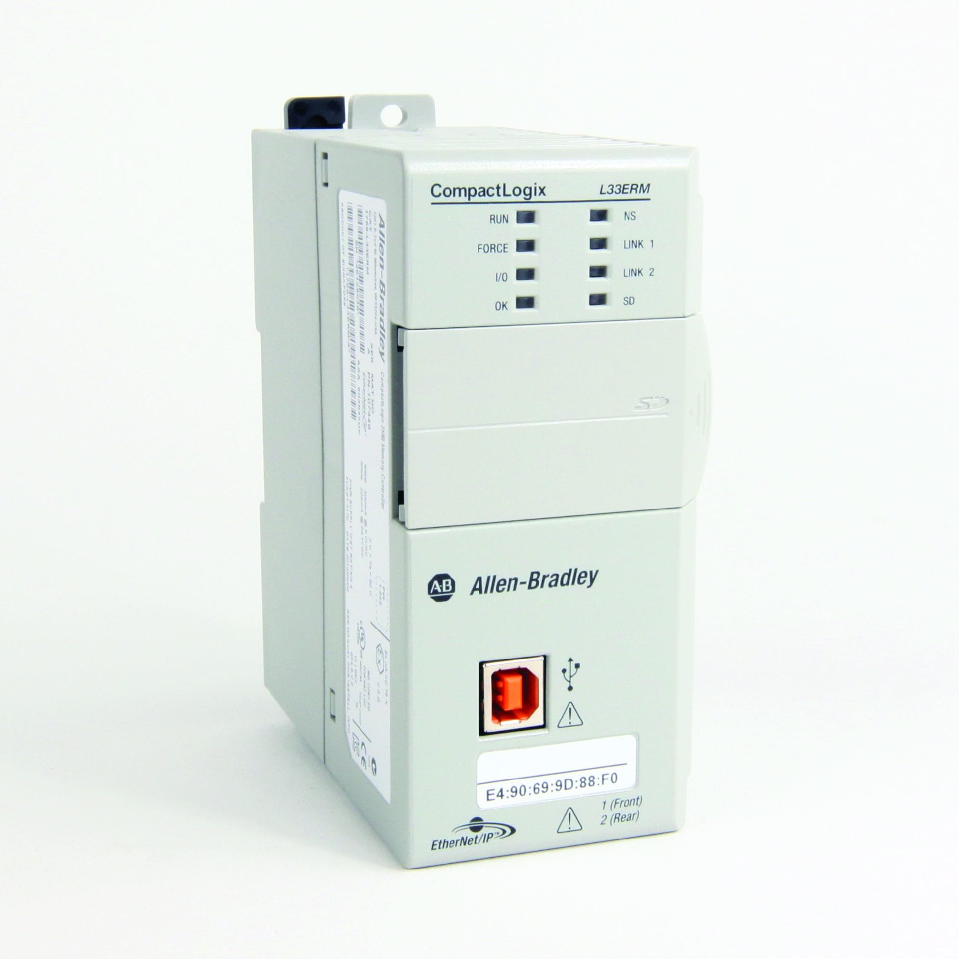 Allen-Bradley - CompactLogix Dual Ethernet 2MB 16 I/O