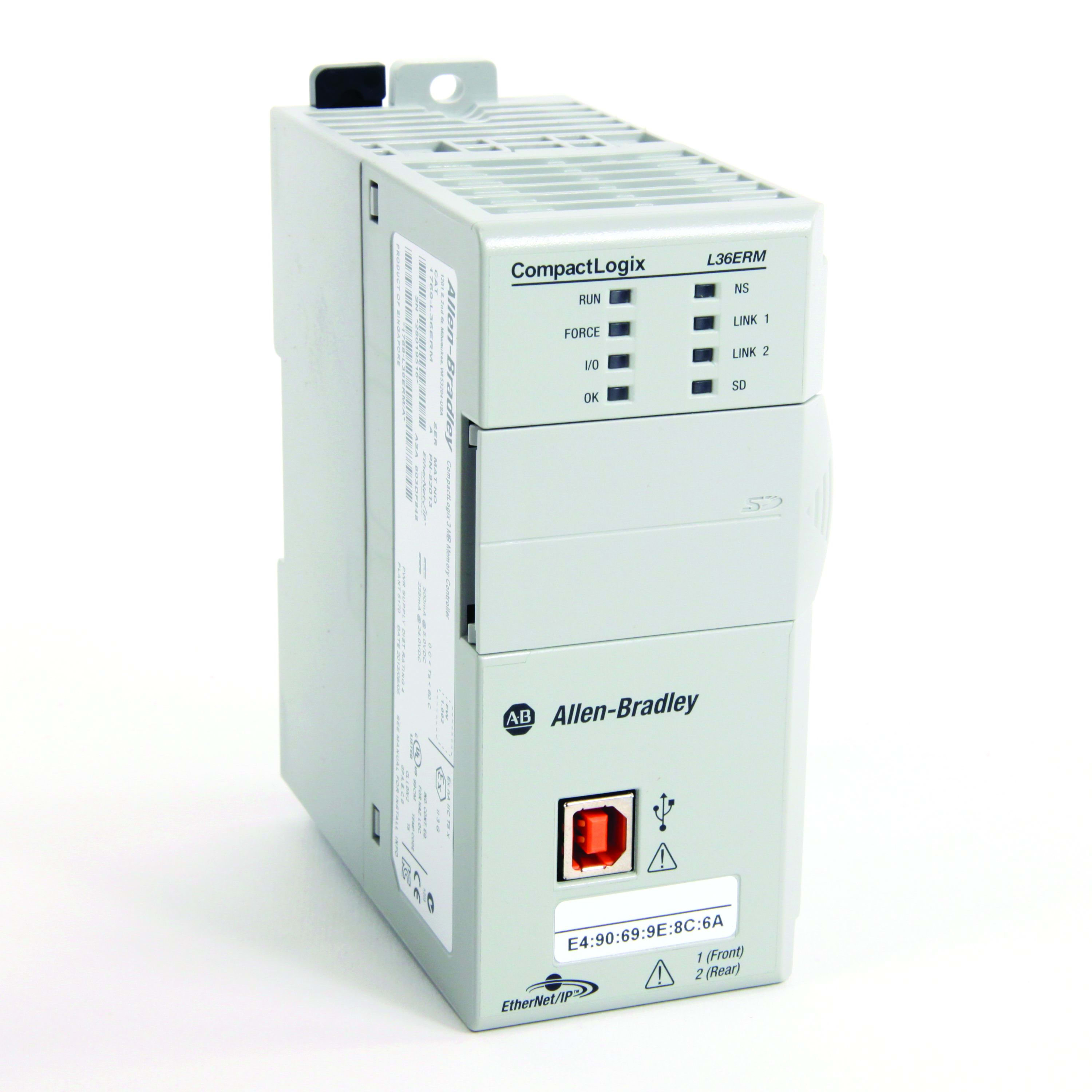 Allen-Bradley - CompactLogix Dual Ethernet 3MB 30 I/O