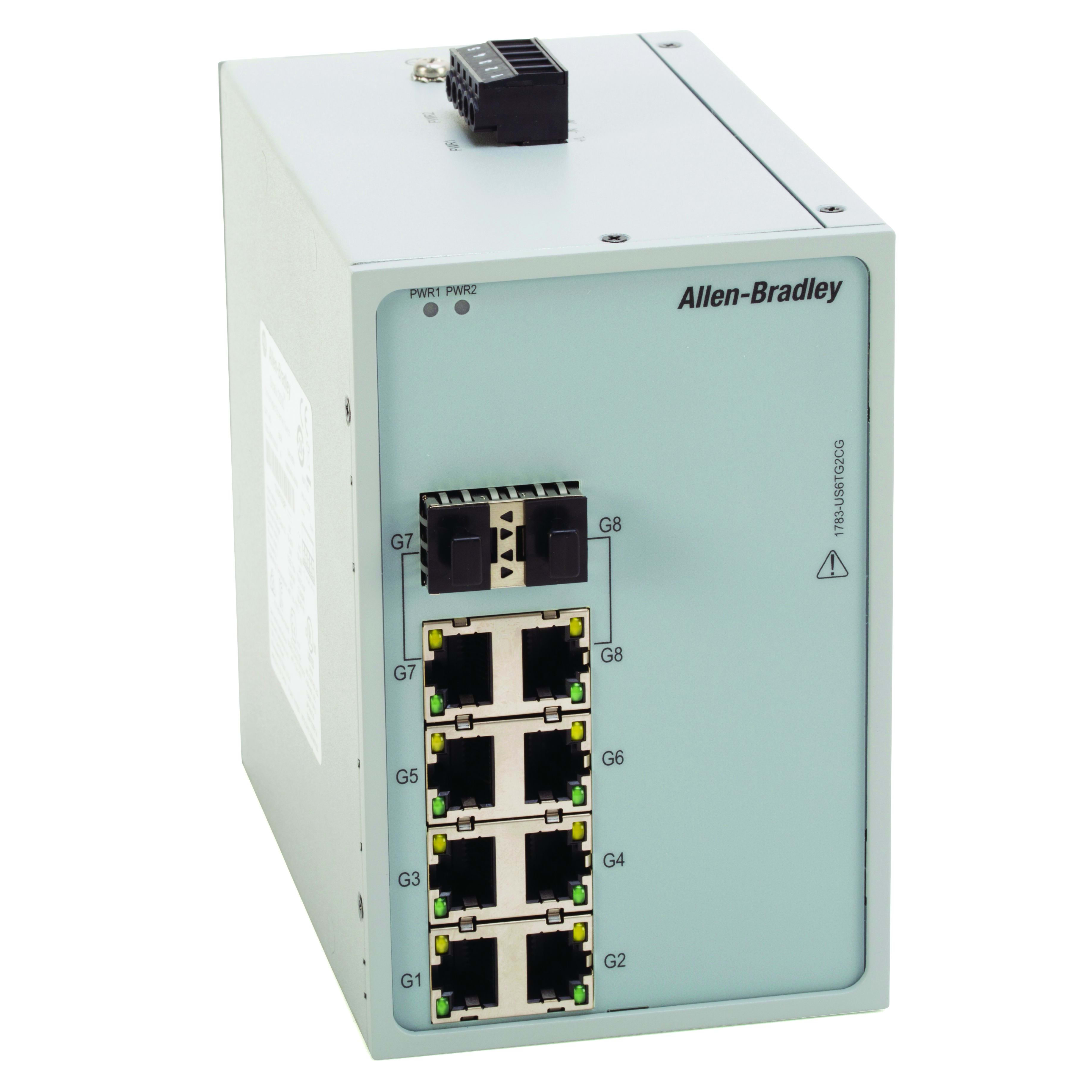 Allen-Bradley - STRATIX 2000 6+2 PORT GB UNMANAGED SWITC