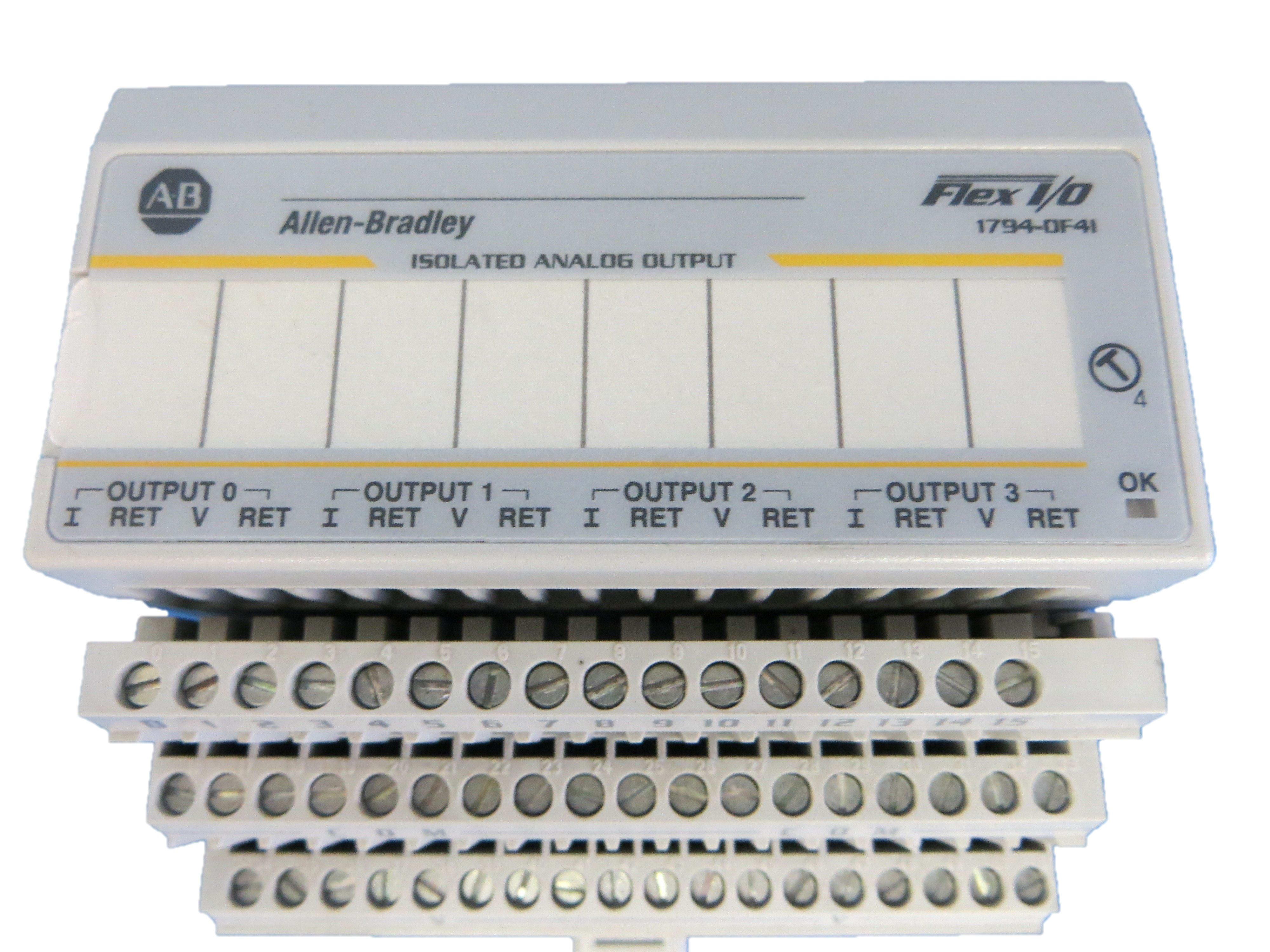 Allen-Bradley - FLEX I/O ANALOG ISOL O/P 4 PTS I/V SELEC