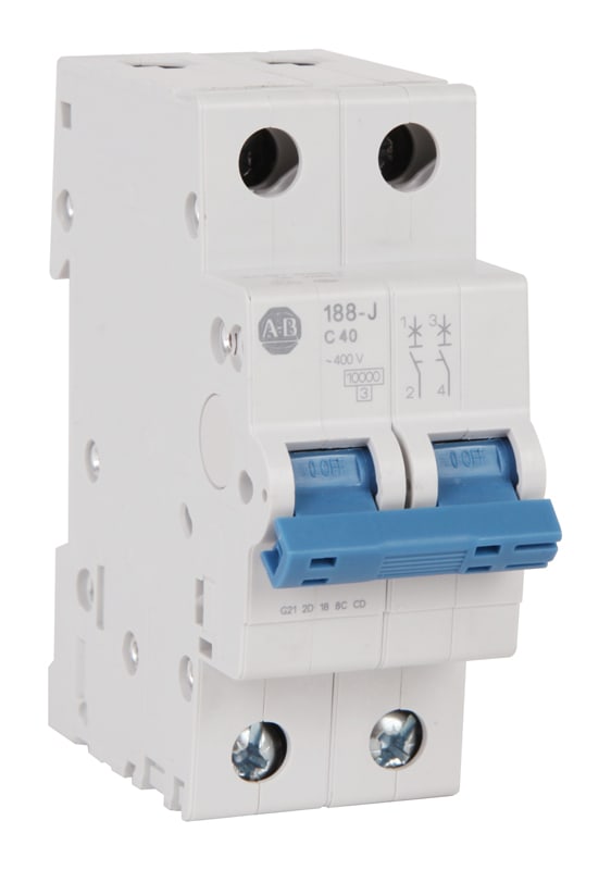 Allen-Bradley - Miniature Circuit Breaker, 2-pole 1A