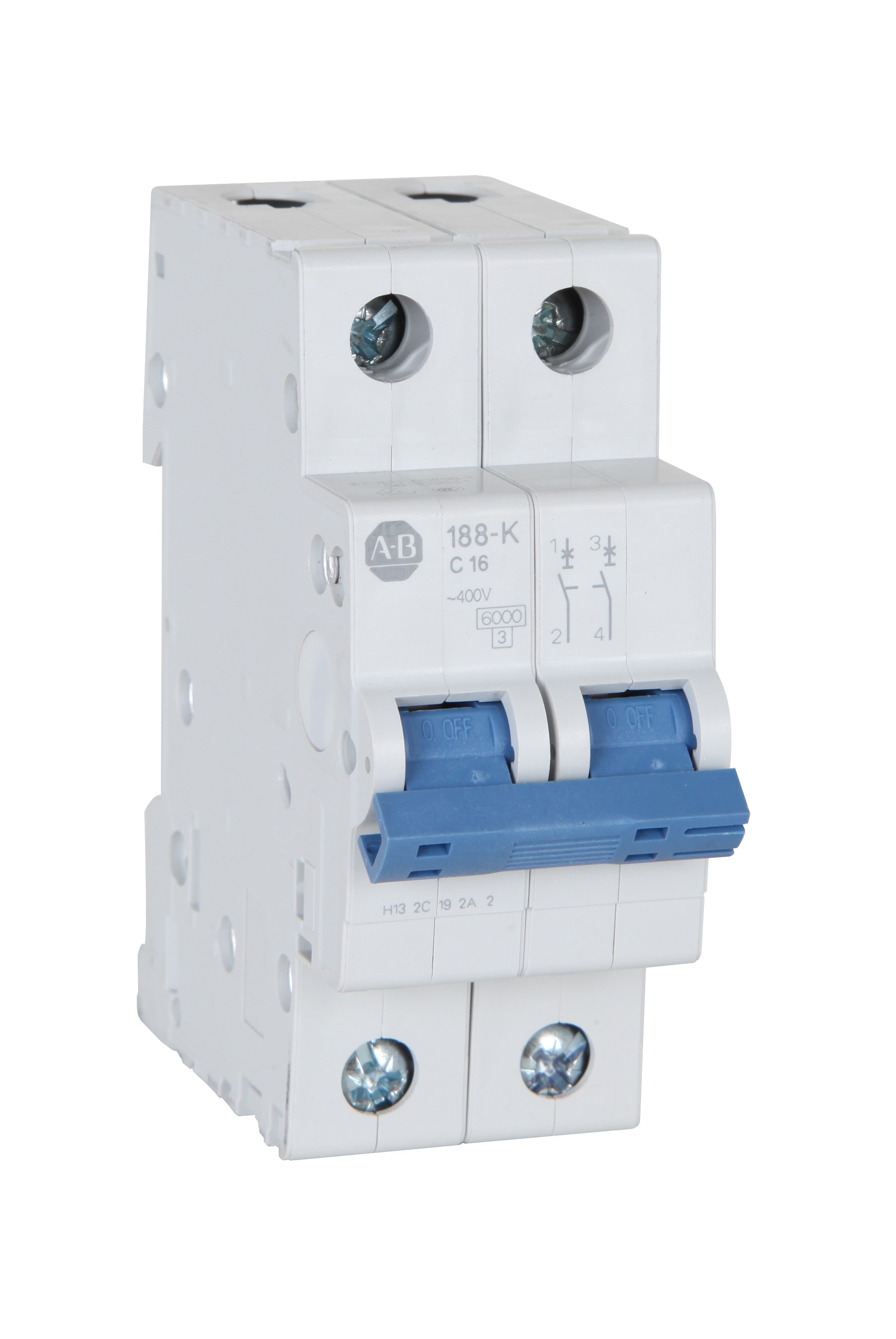 Allen-Bradley - 2 A Miniature Circuit Breaker / 2 polig
