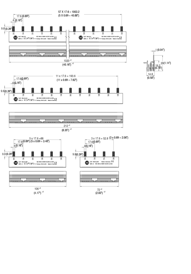 Allen-Bradley - MCB COMMONING LINK ACCESSORY 2 PHASE