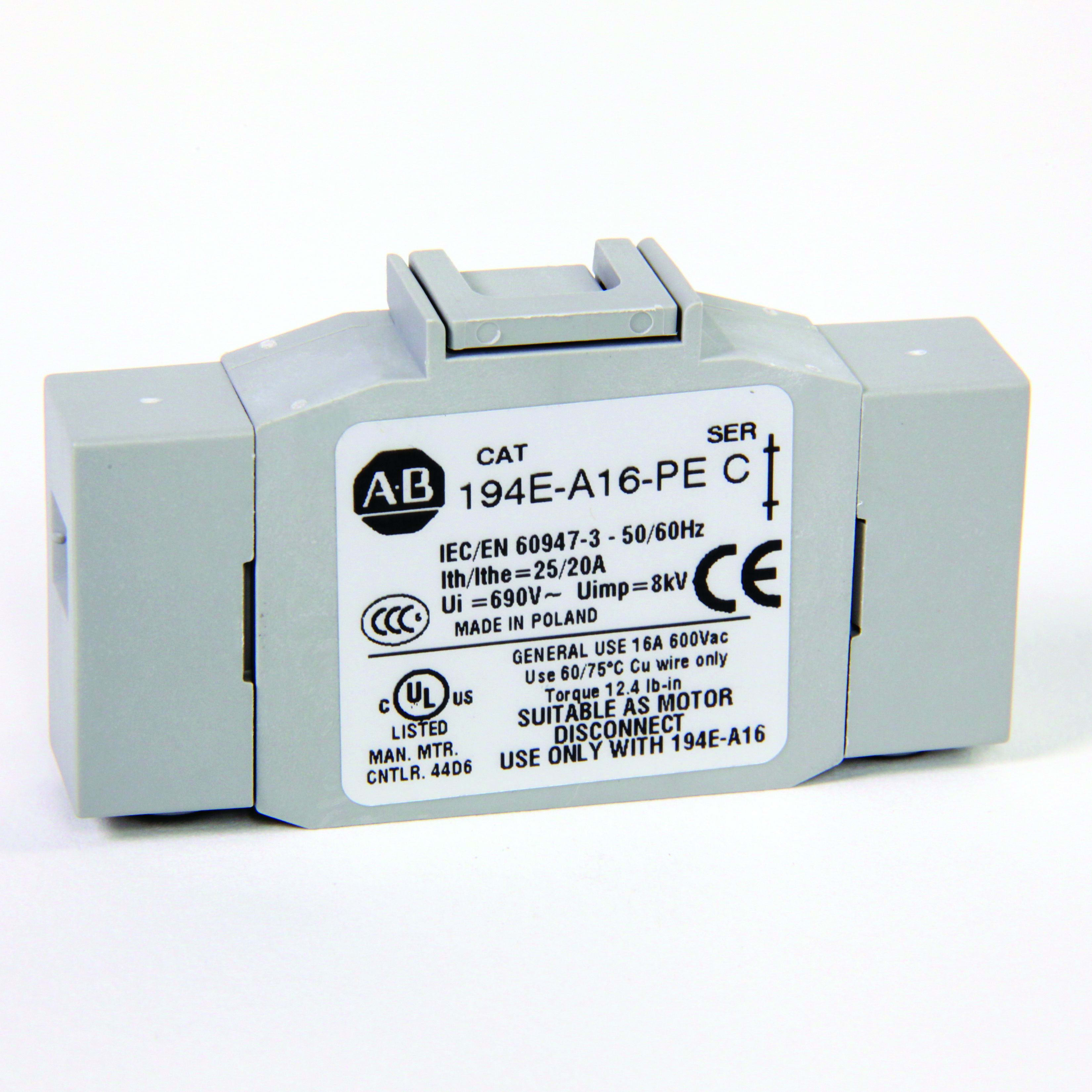 Allen-Bradley - EARTH TERMINALS