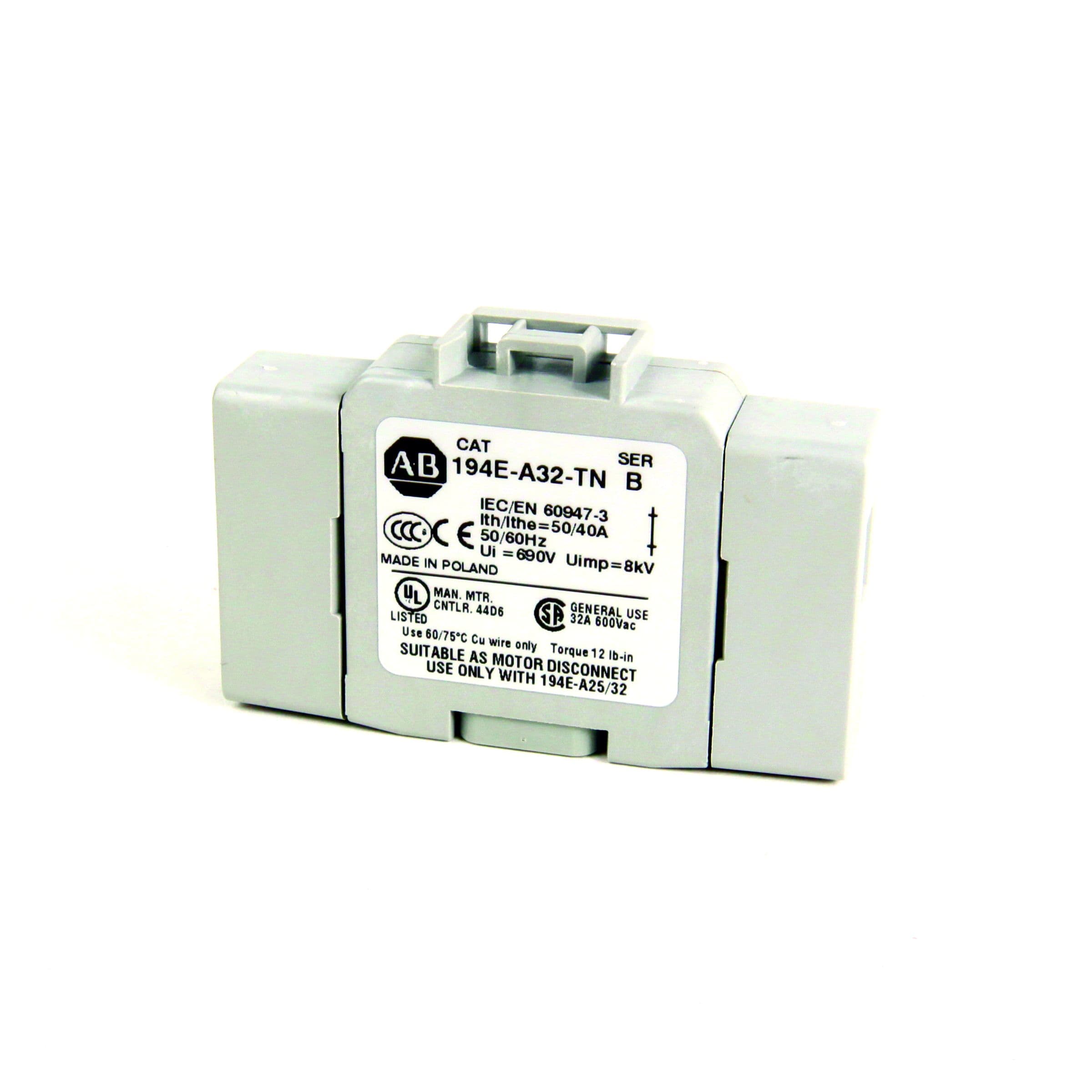 Allen-Bradley - 25/32A (BASE M/T) NEUTRAL TERMINAL