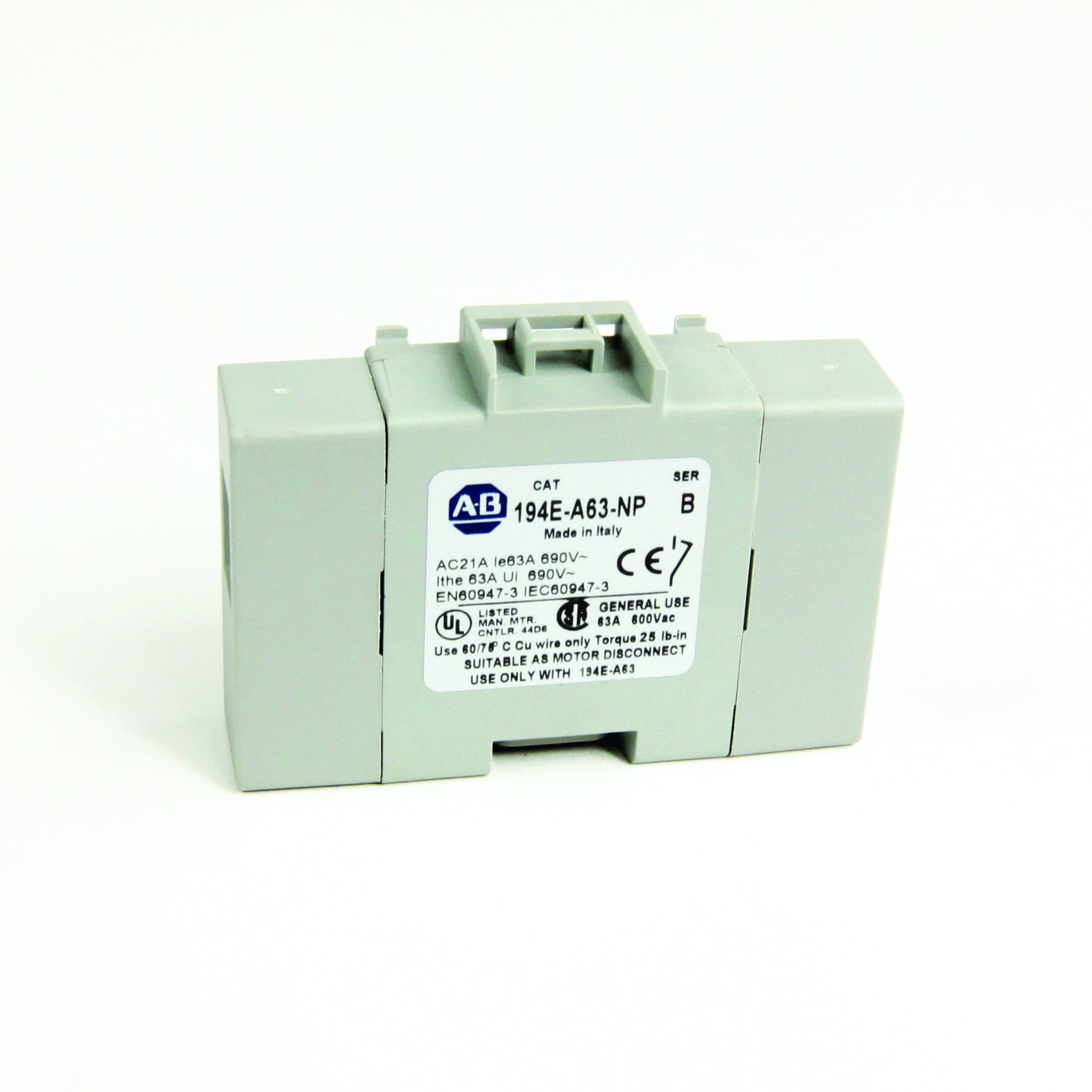 Allen-Bradley - 63A FOURTH POLE BASE M/T