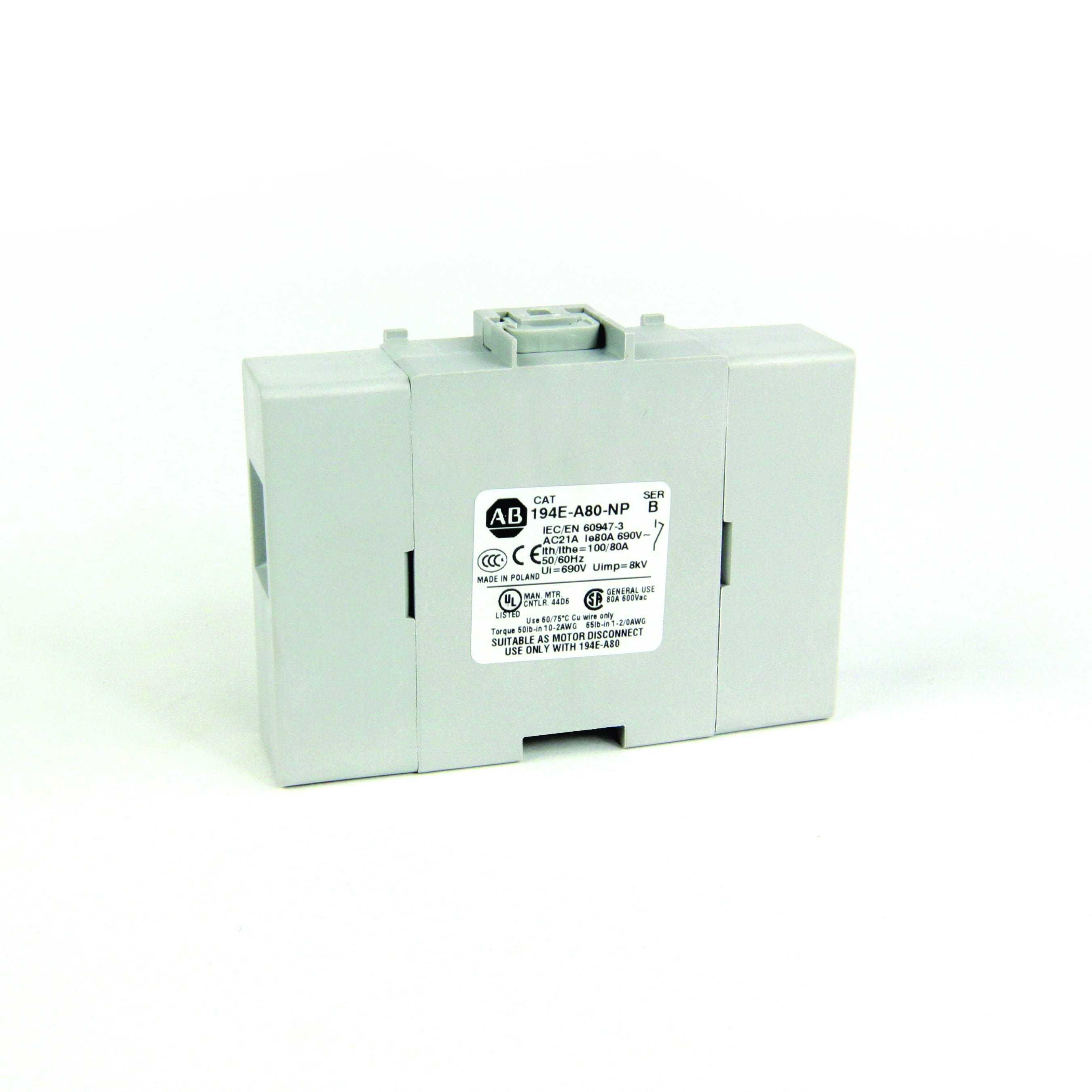 Allen-Bradley - 80A FOURTH POLE BASE M/T