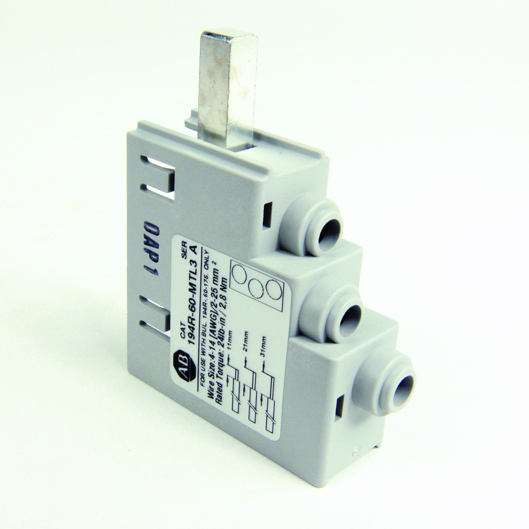 Allen-Bradley - 60 A 3 AWG/6 AWG Wire Multi-Tap Lug