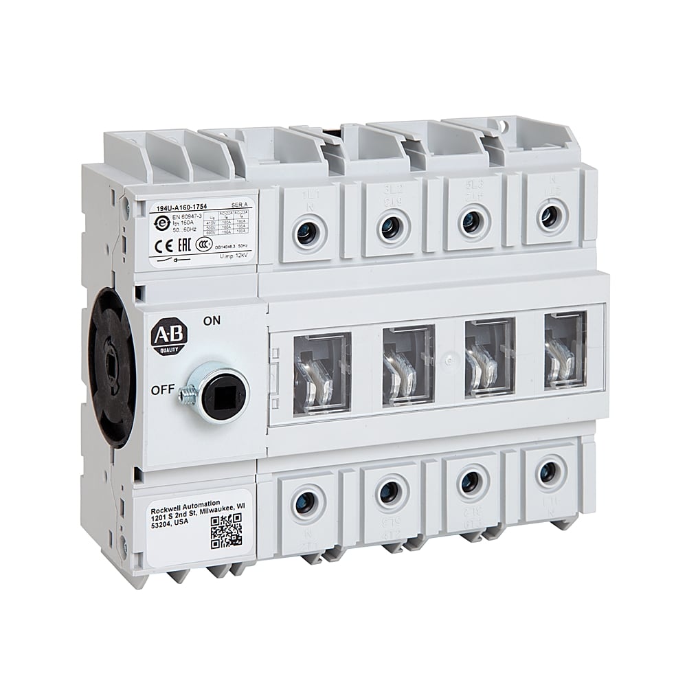 Allen-Bradley - BASE/DIN RAIL MOUNT 160A DISCONNECT