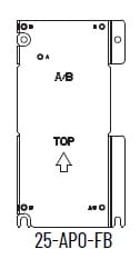 Allen-Bradley - PowerFlex 520 series adaptor plate