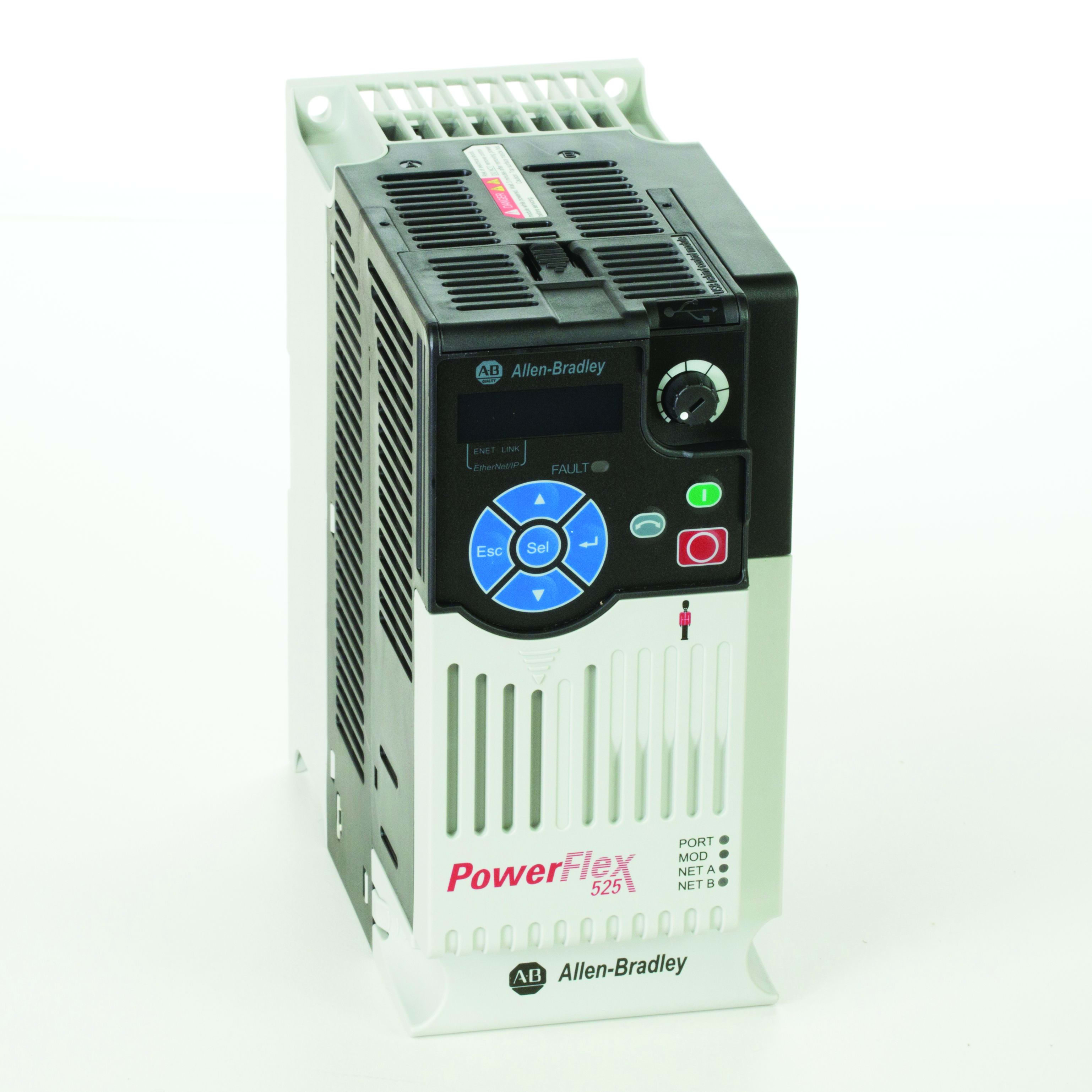 Allen-Bradley - PF525 200-240V, 8A 50/60Hz 1.5kw 1~ EMC
