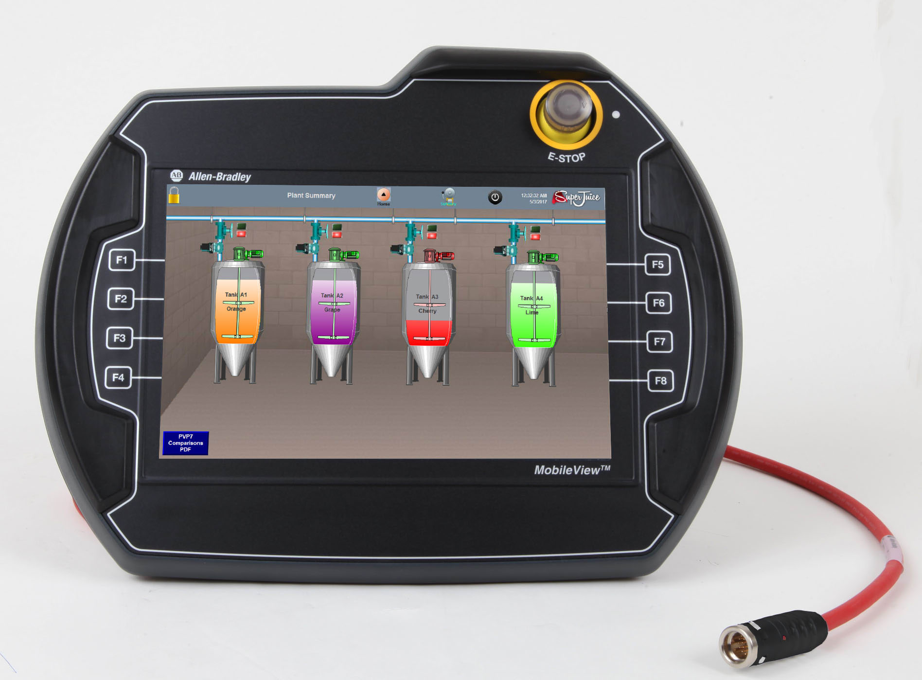 Allen-Bradley - MOBILEVIEW 10inch OPERATOR TERMINAL