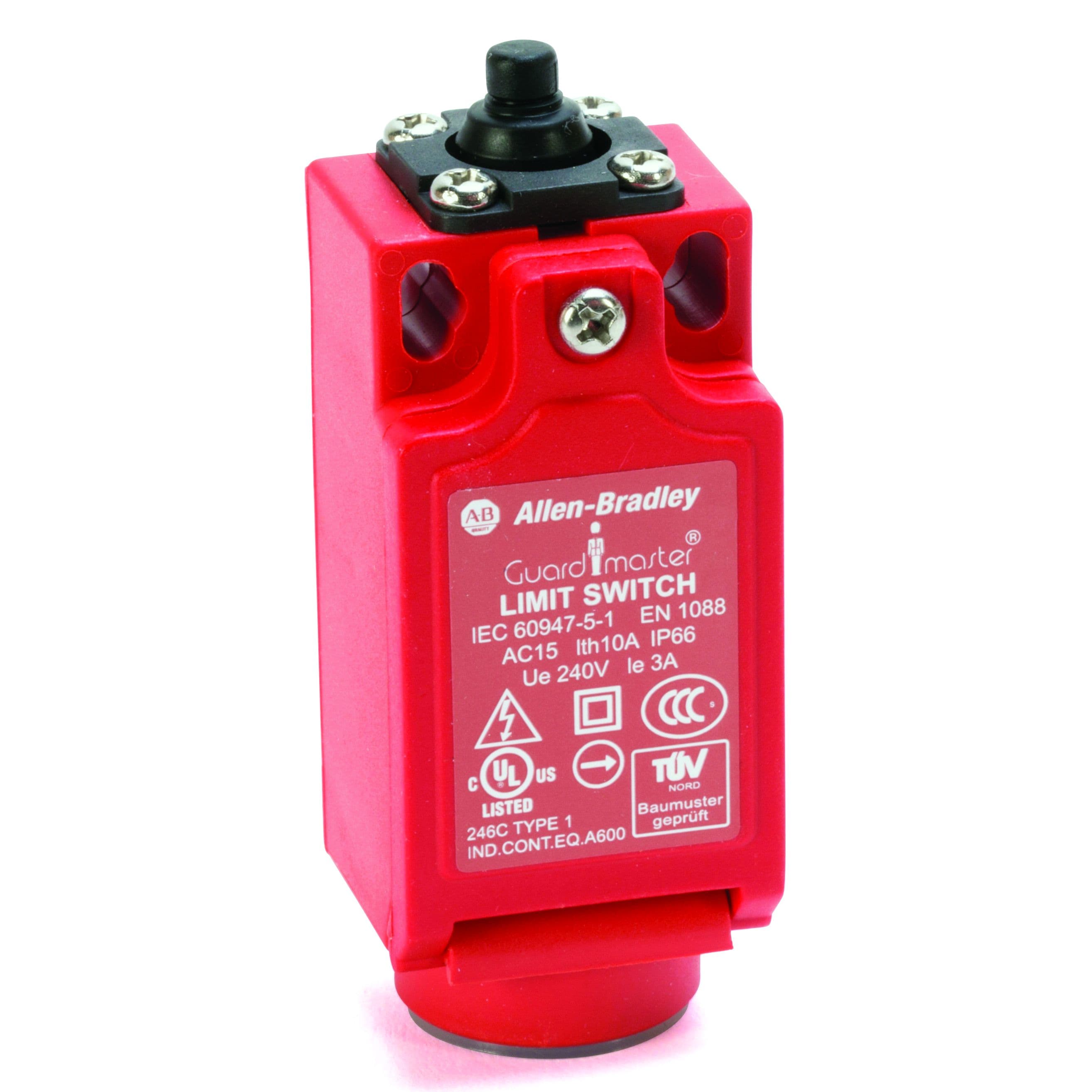 Guardmaster - Plastic Limit Switch Dome Plunger 1nc1no
