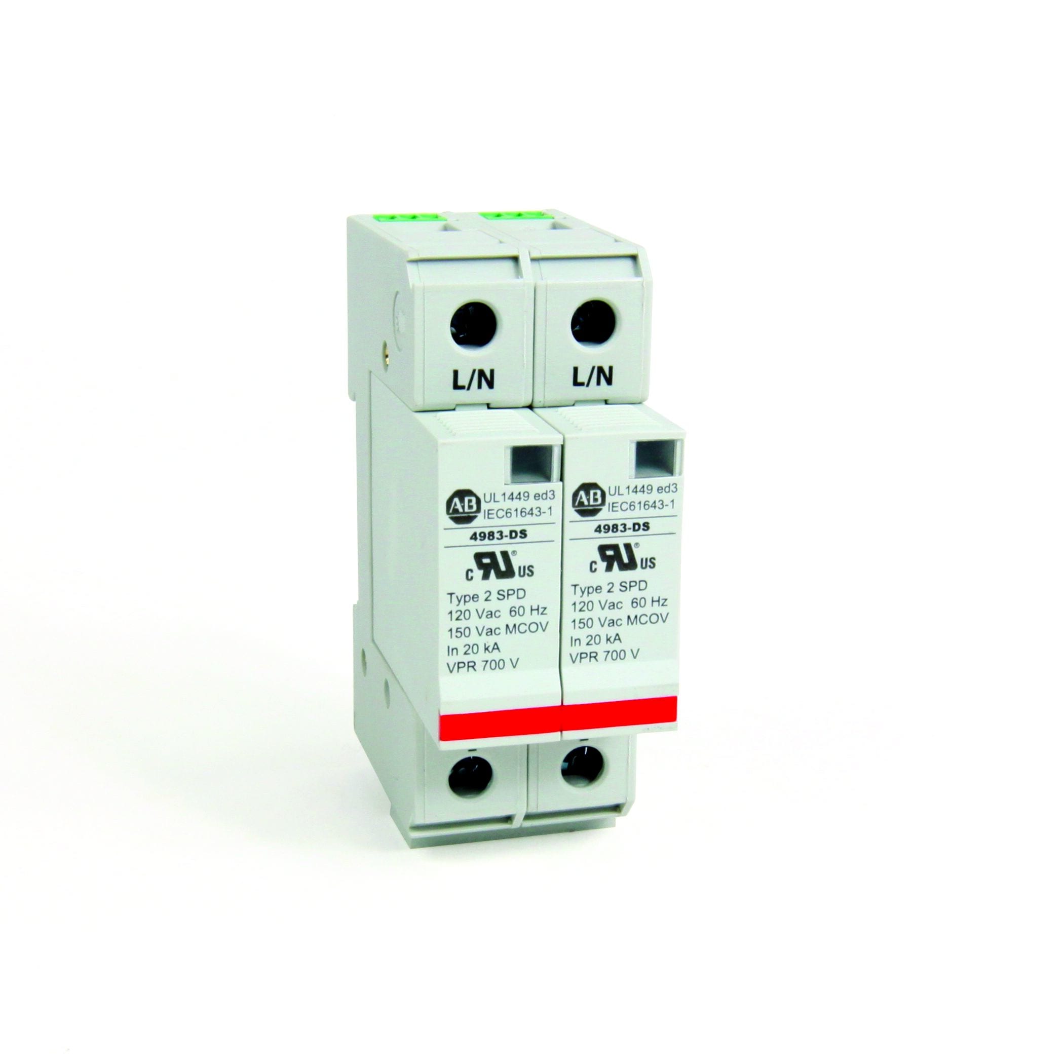 Allen-Bradley - 2 POLE SURGE PROTECTOR DIN RAIL