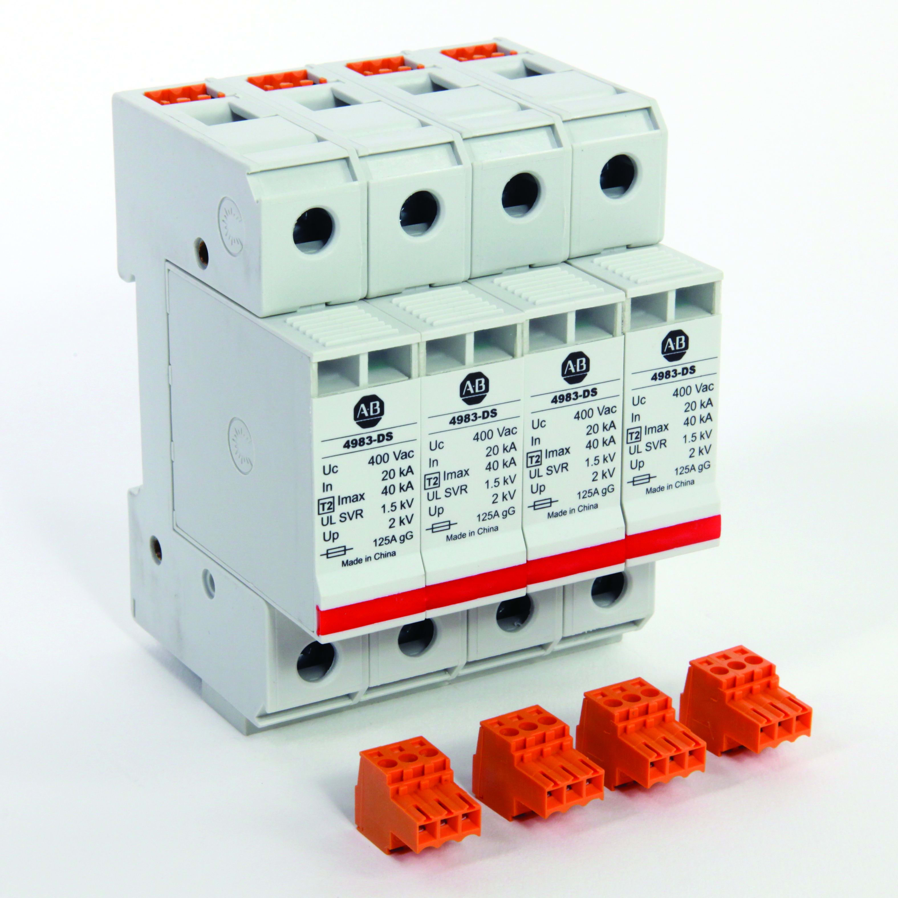 Allen-Bradley - 4POLE DIN MT MCOV 400 AC