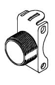 Allen-Bradley - 18MM SNAP-ON ADAPTER