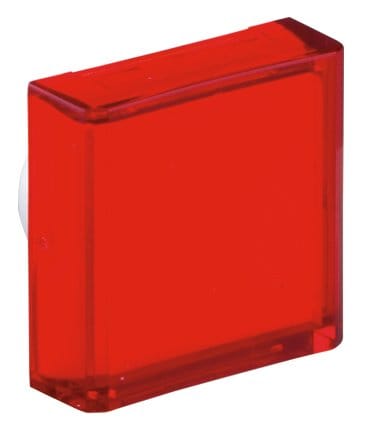 Allen-Bradley - 800B 16MM PUSH BUTTON red SQ LENS CAP