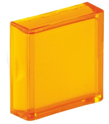 Allen-Bradley - 800B 16MM PUSH BUTTON YELLOW SQ LENS CAP