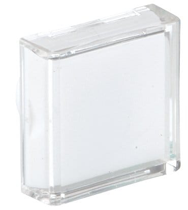 Allen-Bradley - 800B 16MM PUSH BUTTON WHITE SQ LENS CAP
