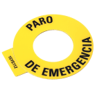 Allen-Bradley - Emergency stop 60mm yel/blk spanish