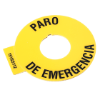 Allen-Bradley - Emergency stop 60mm yel/blk spanish