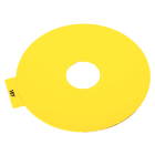 Allen-Bradley - YELLOW E/STOP LEGEND MULTI LANGUAGE 90M