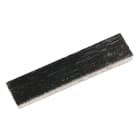 Allen-Bradley - Snap in Blank Leg Plate Blk+Wh 30x40mm