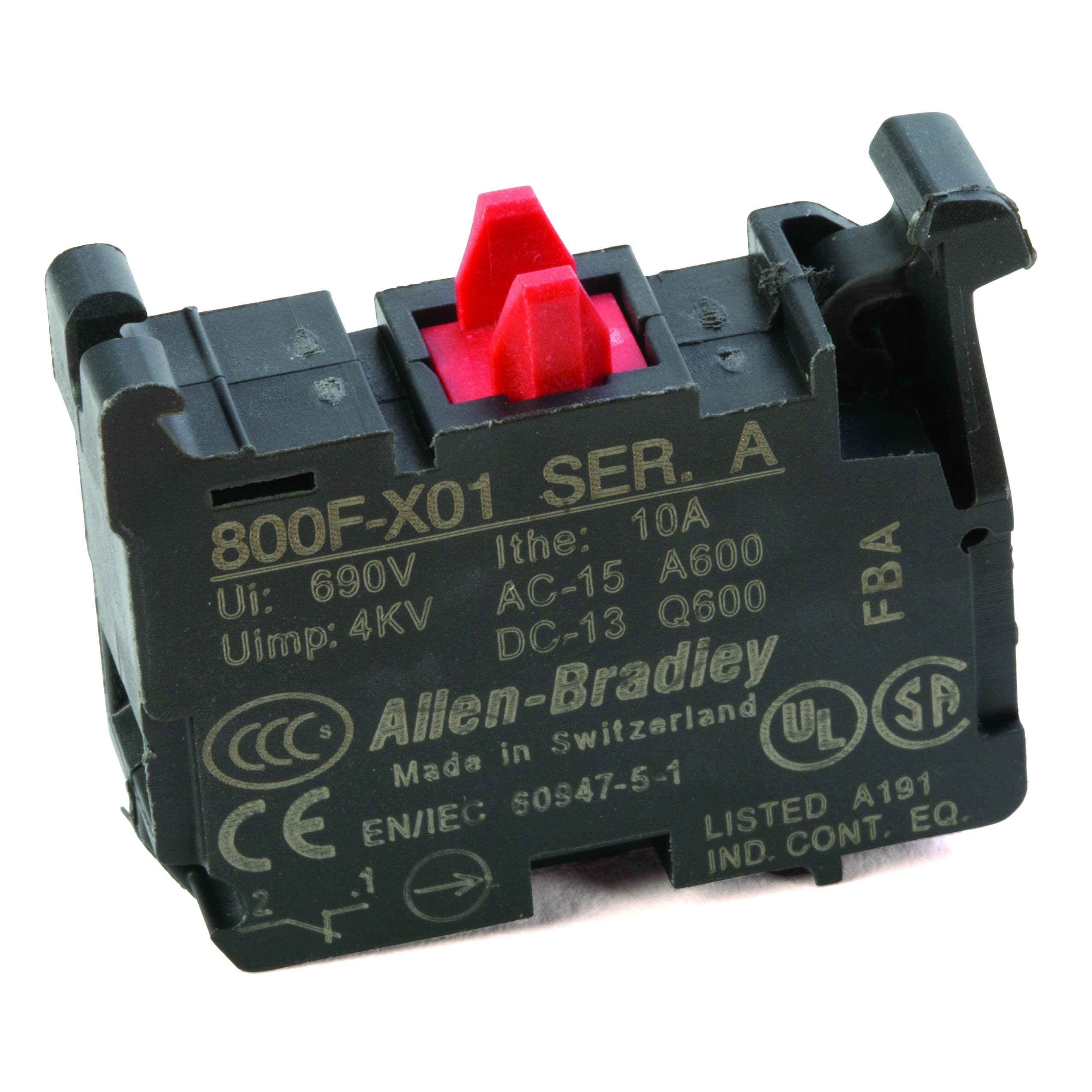 Allen-Bradley - Contact Block Latch Mount N/C