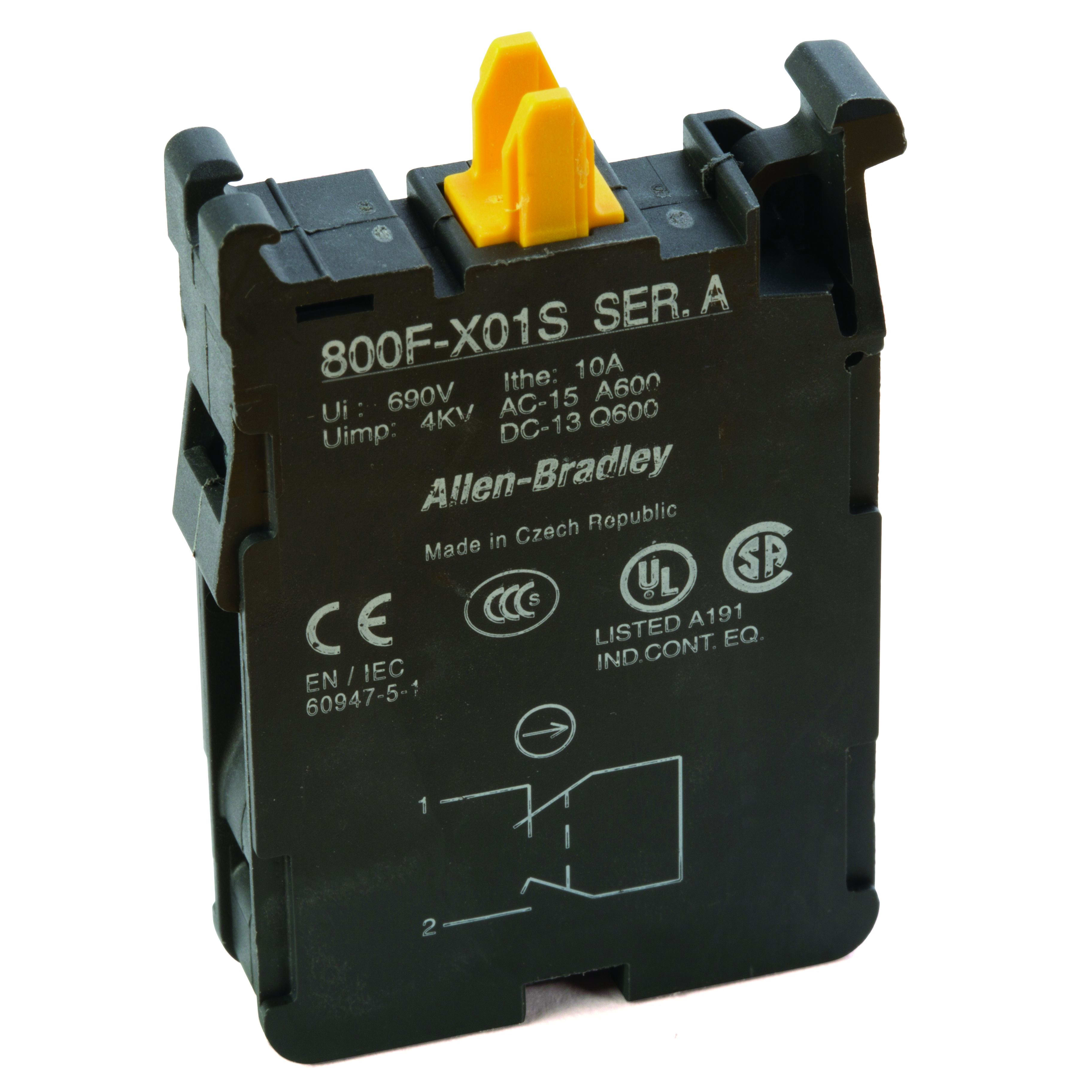 Allen-Bradley - Contact Block Latch Mount Self Monitori