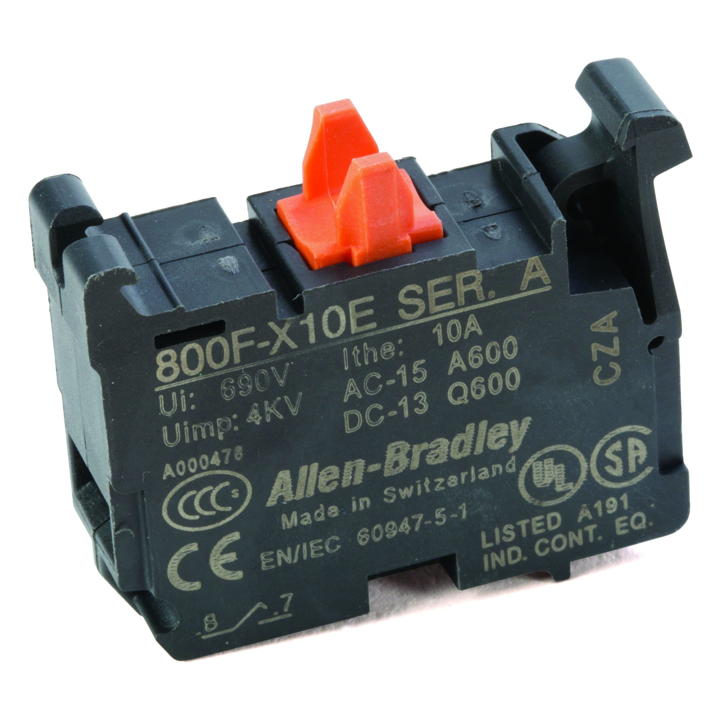 Allen-Bradley - Contact Block Latch Mount NO EM