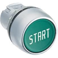 Allen-Bradley - Push But2n Metal Flush Grn with start