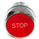 Allen-Bradley - Push Button Metal Flush Red "STOP"