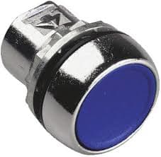 Allen-Bradley - Push But Metal Flush Blue