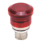 Allen-Bradley - ILLUM METAL 40MM MUSH P/B RED