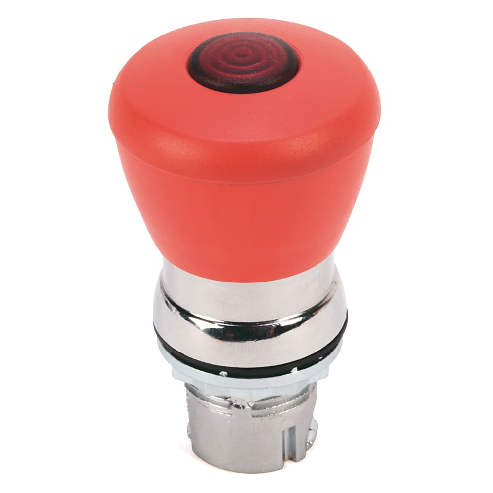 Allen-Bradley - Illum Mush Metal 40mm PushPull Yellow