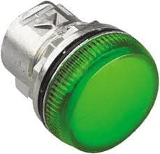 Allen-Bradley - PILOT LIGHT METAL GREEN,LATCH 120V LED