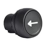 Allen-Bradley - 22 mm,flush push-button,R symbol,plastic