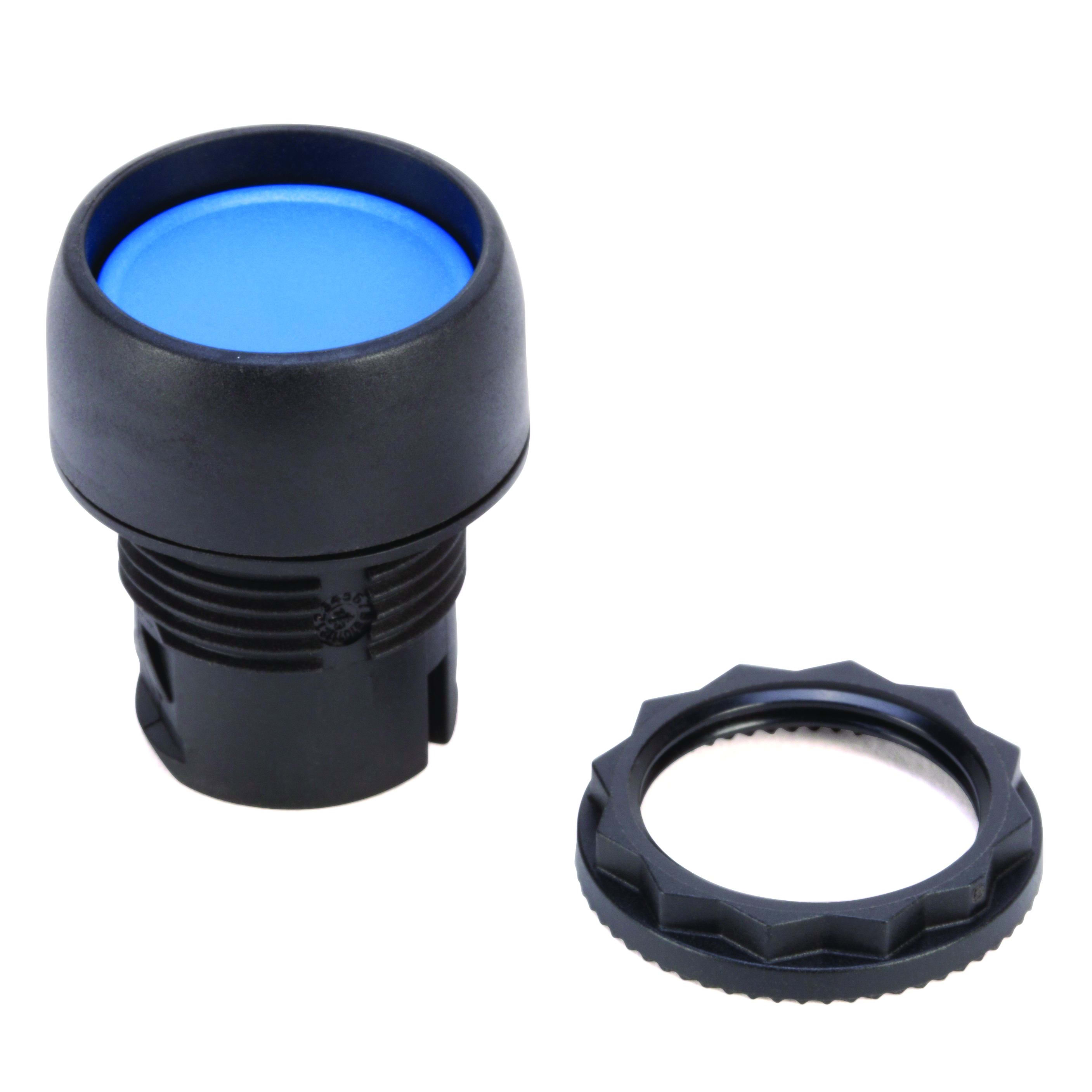Allen-Bradley - Illum Push But2n Plastic Flush Blue Latc
