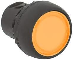 Allen-Bradley - Illum Push But2n Plastic Flush Amber
