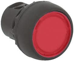 Allen-Bradley - Pushbutton Illuminated, Alt Action RED