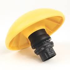 Allen-Bradley - 90mm HALF DOME NON-ILL PUSHPULL YELLOW