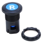 Allen-Bradley - PUSH BUTON - PLASTIC BLUE "R" RESET
