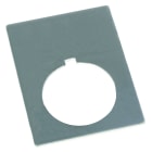 Allen-Bradley - LEGEND PLATE GREY JUMBO
