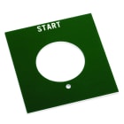 Allen-Bradley - 800H NEMA 7/9 Push-Button Legend Plate