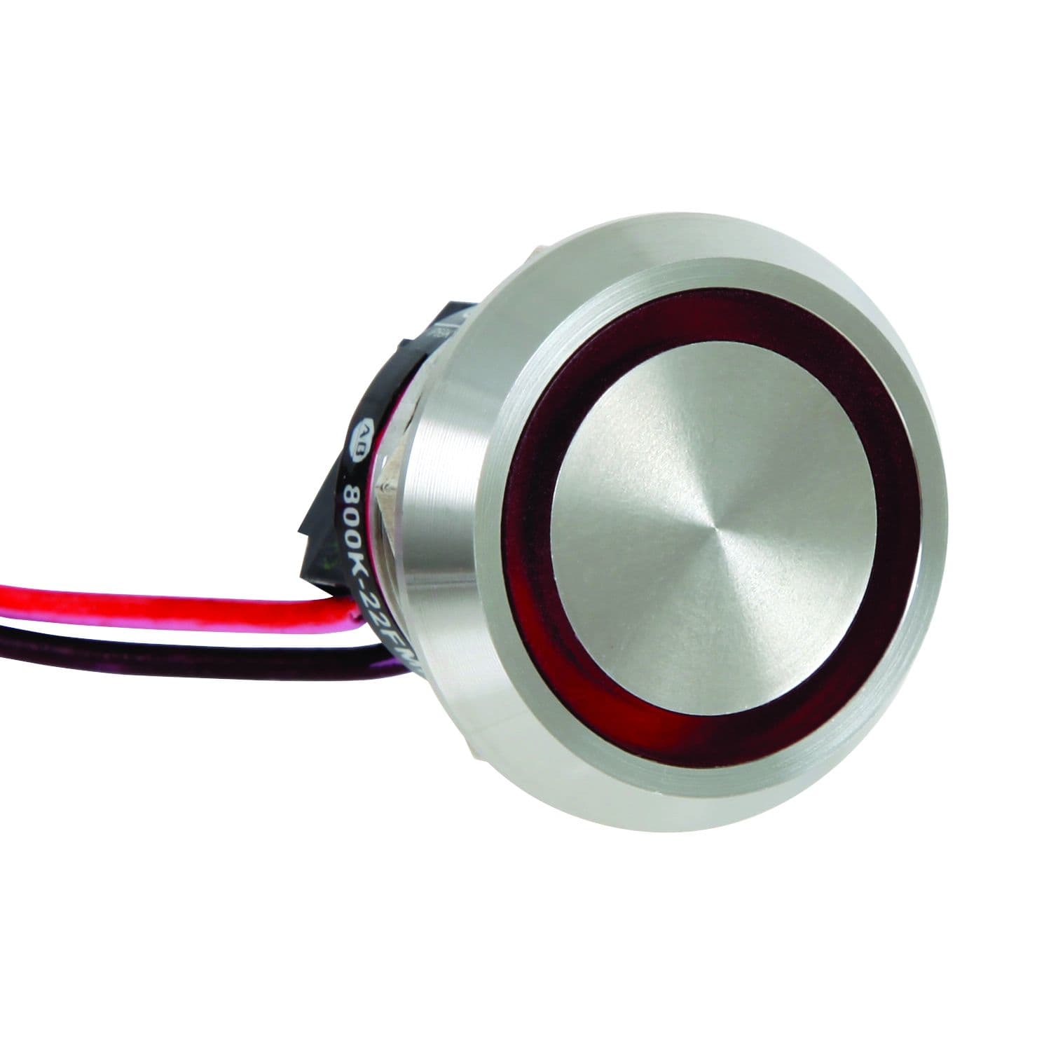 Allen-Bradley - 22.5 mm Piezo Push Button Red