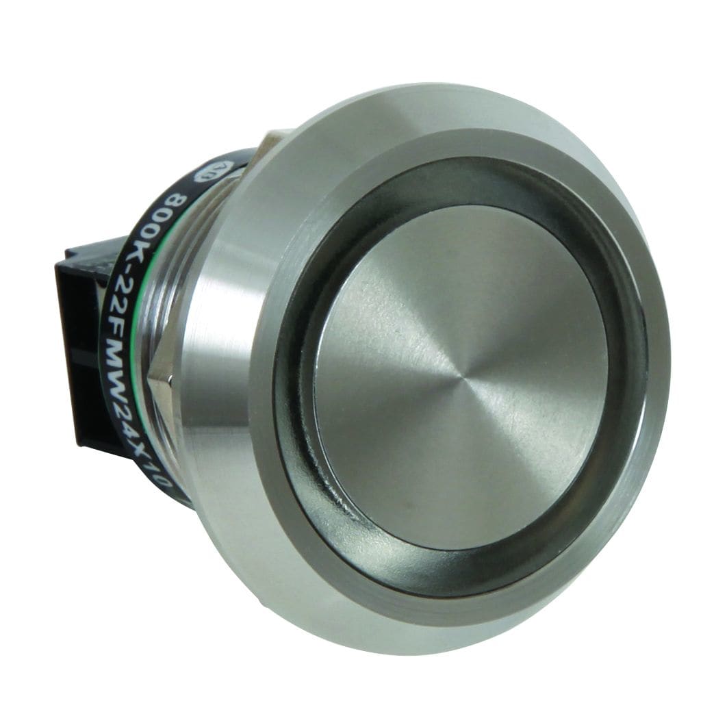 Allen-Bradley - 22.5 mm Piezo Push Button White